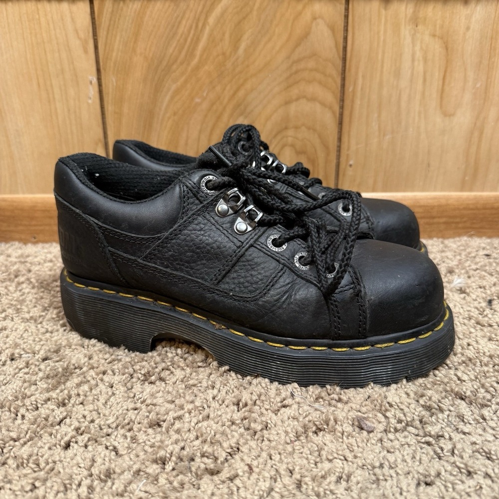 Dr. Martens Grizzly Gunby US Women's 6 12728001 Steel Toe